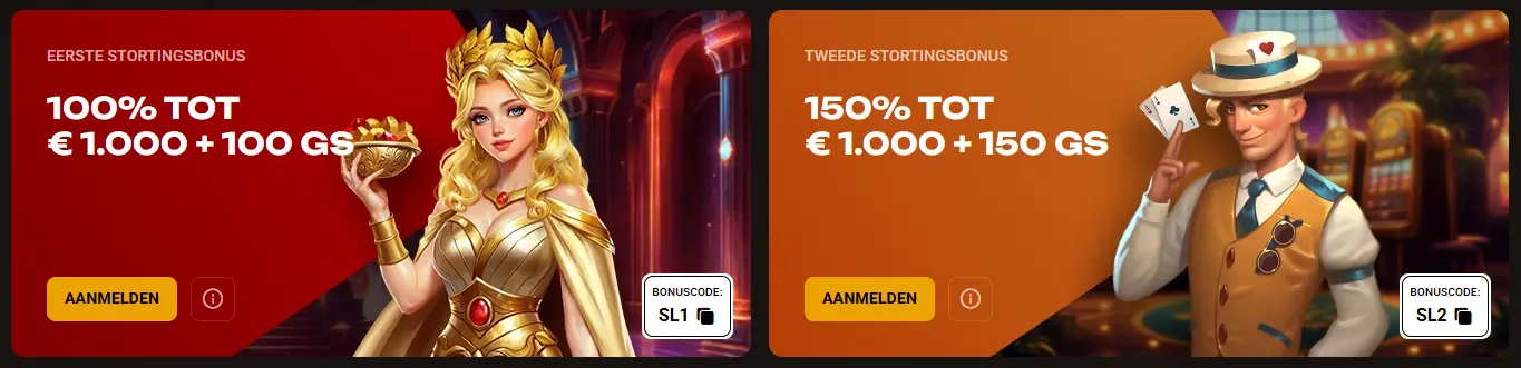 SlotLair Welkomstpakket